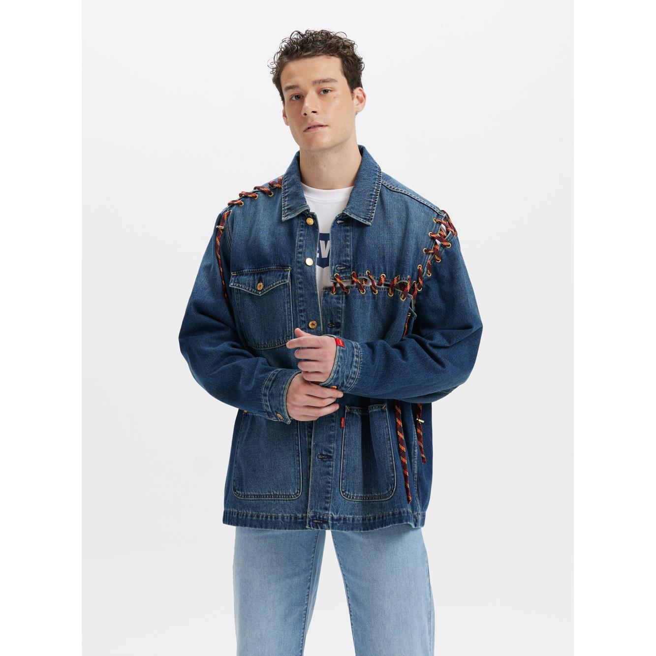 Levi’s® 拼接牛仔外套  丹寧外套 熱賣單品