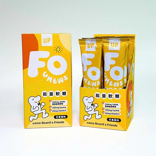 UP cama Beano & Friends FOCHEWS能量軟糖-芒果風味 10入