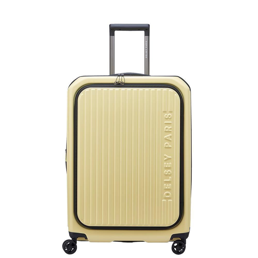 【DELSEY】SECURITIME ZIP-24吋旅行箱-淡黃色 00217381455