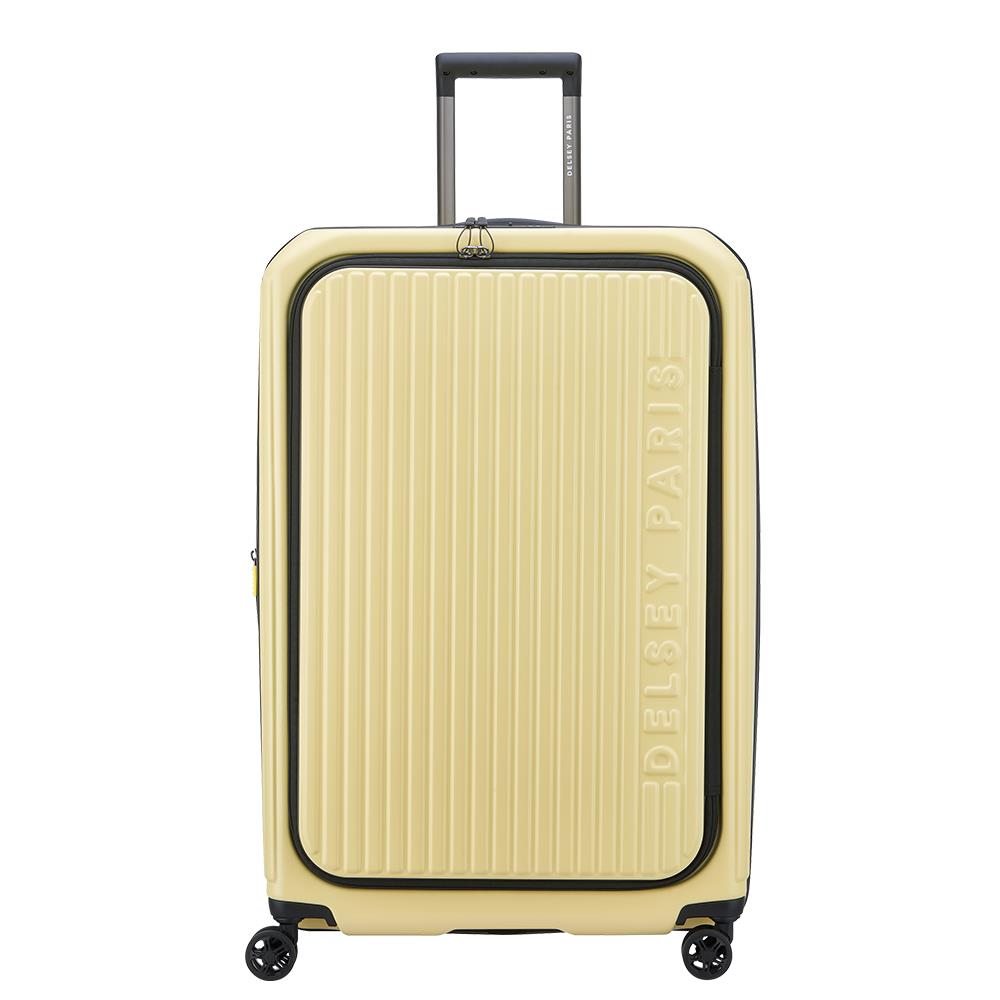 【DELSEY】SECURITIME ZIP-28吋旅行箱-淡黃色 00217382455