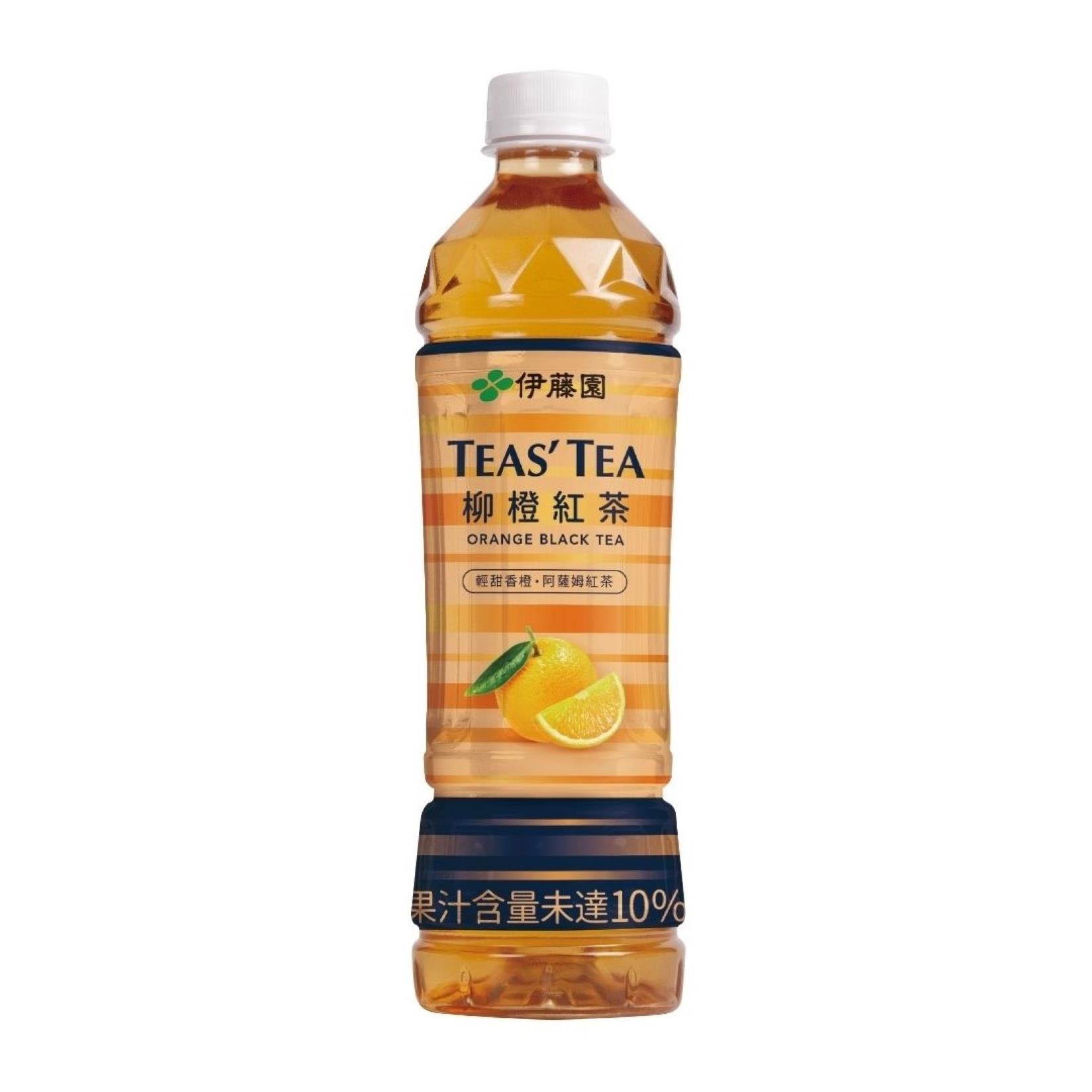 【伊藤園】箱購伊藤園柳橙紅茶(535ml*24)