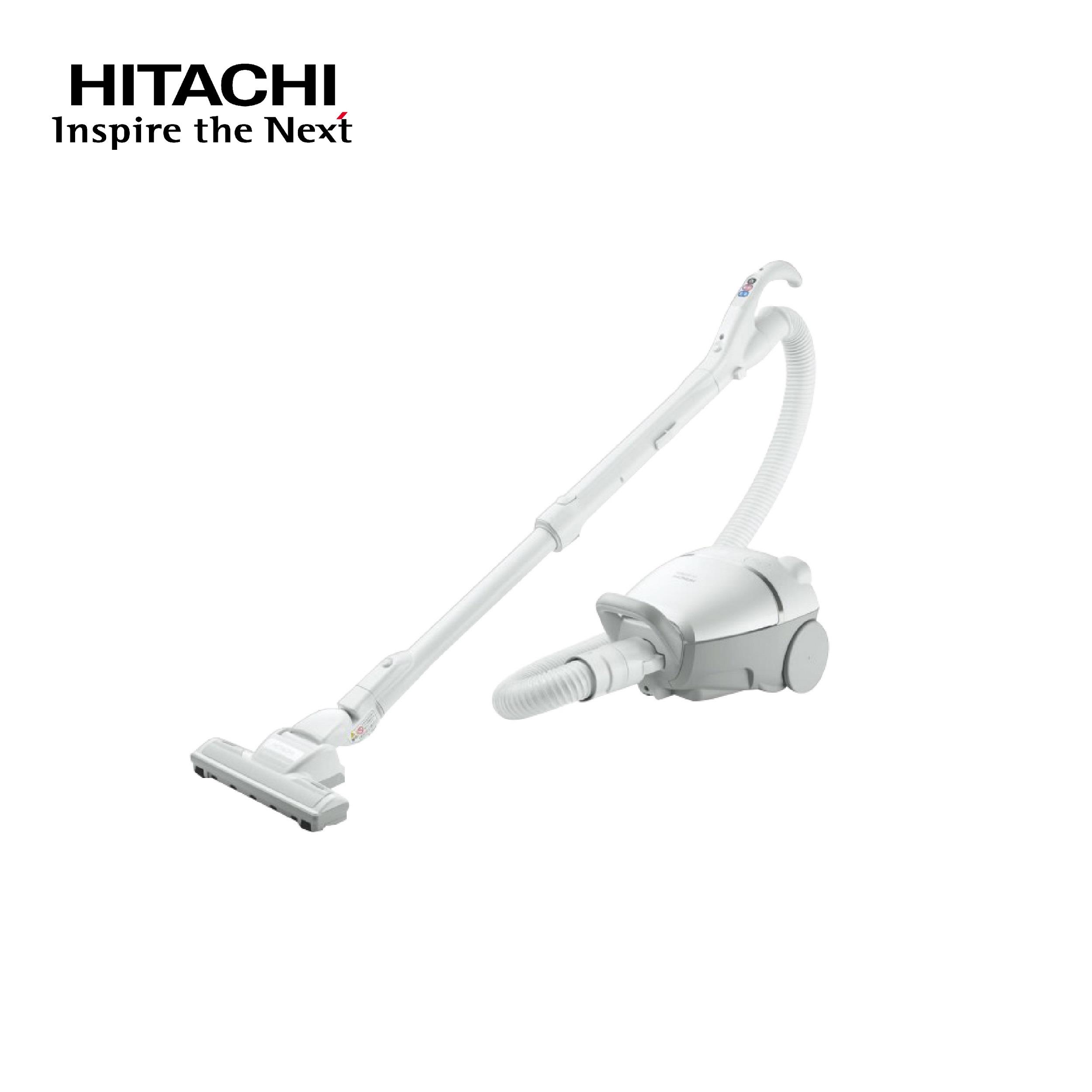 【HITACHI】日立紙袋型大吸力有線吸瘞器((星辰白)(CVKV70GT)(日本原裝進口))