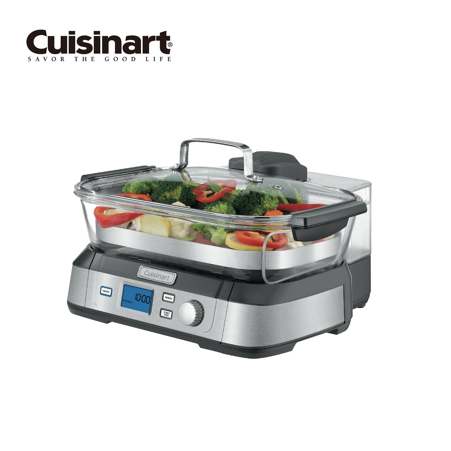 【Cuisinart】美膳雅5L美味蒸鮮鍋((STM-1000TW))