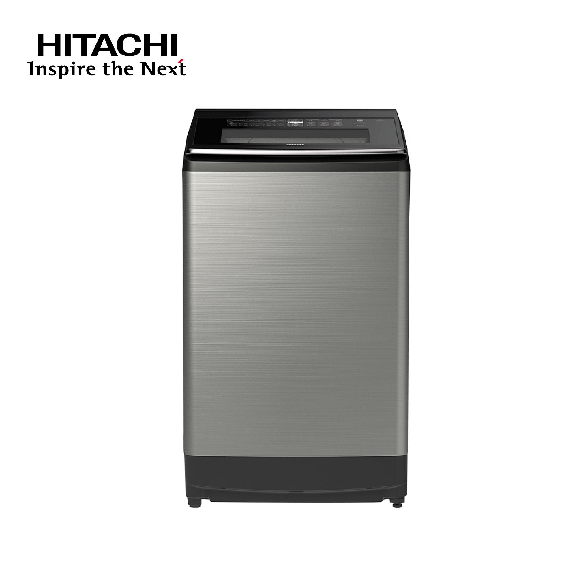 【HITACHI】日立17KG溫水變頻直立洗衣機((星燦銀)(SF170ZFV-SS))