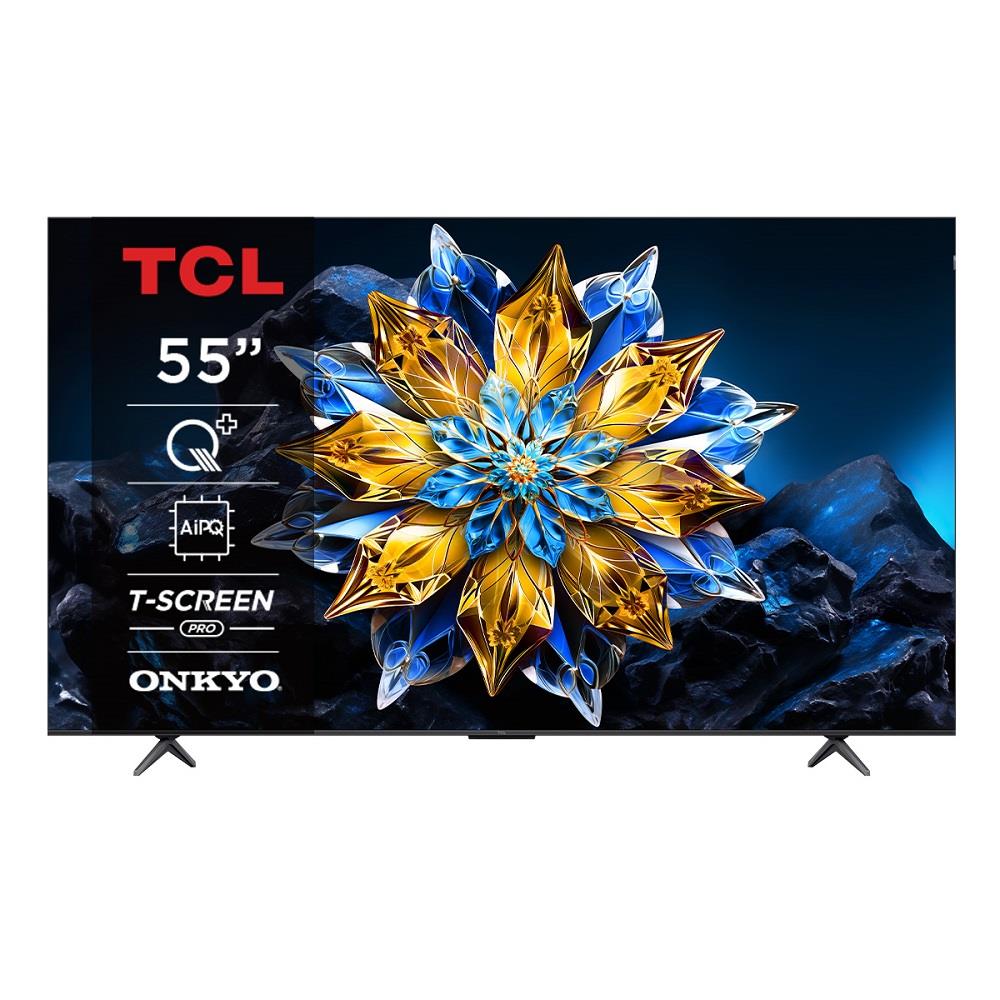 【TCL】55型 4K 連網液晶顯示器((55C655 PRO)(QLED PRO Google TV 量子智能)(基本安裝))