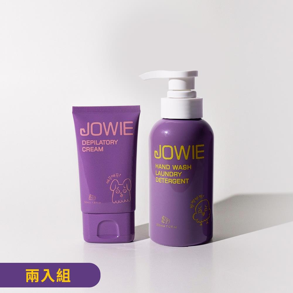 2入組💫【JOWIE】淨膚零毛霜私密達 - 私密處專用(積雪草x洋甘菊)&衣物手洗精(益生元x椰油酸)💝