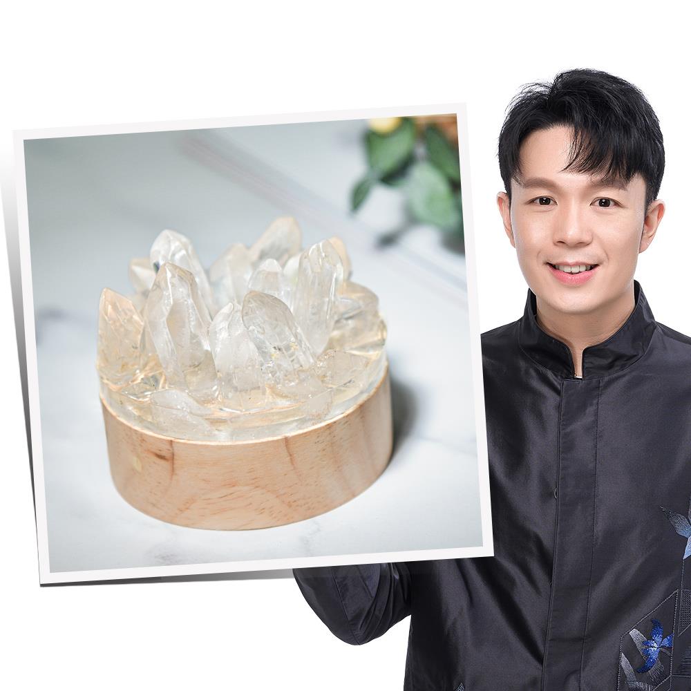 白水晶簇化煞燈－【淨化、除穢、化煞】
