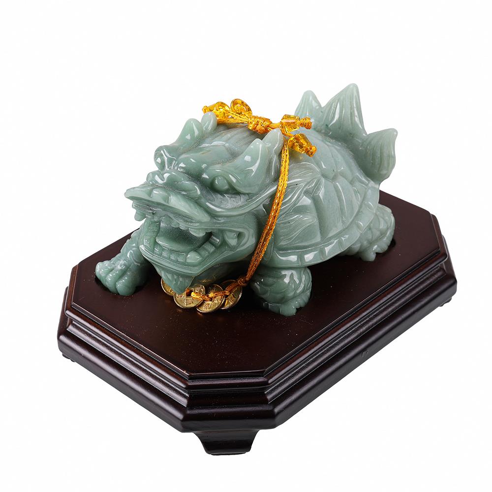 東菱玉龍龜   (居家風水/風水擺件/純陽神獸/辟邪/制煞/解厄/鎮宅/事業運/功名/金榜提名)