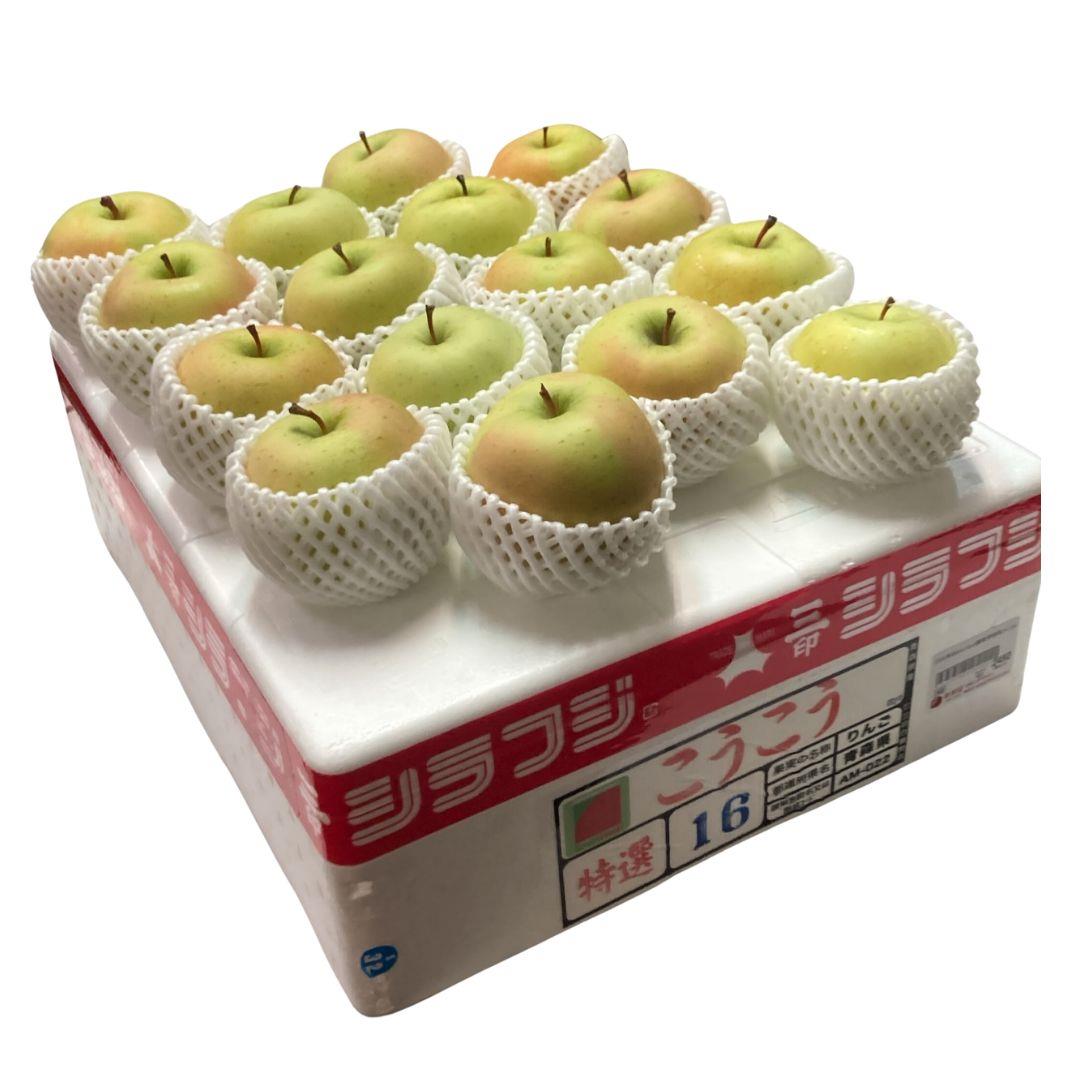 日本青森こうこう(kou kou)蘋果原裝箱14-16s
