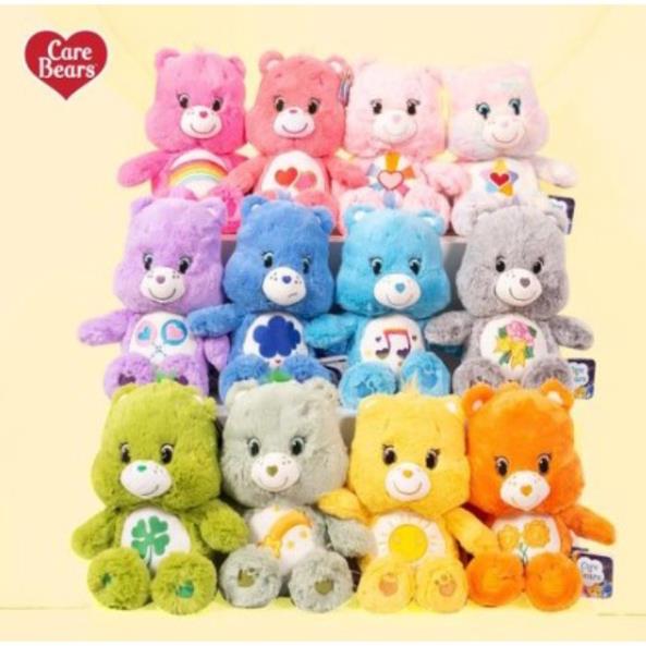 Care Bears 絨毛娃娃(25cm)-分享/陽光/生氣/彩虹/幸運/熱愛/希望/睡覺/美夢/心願/鑽石
