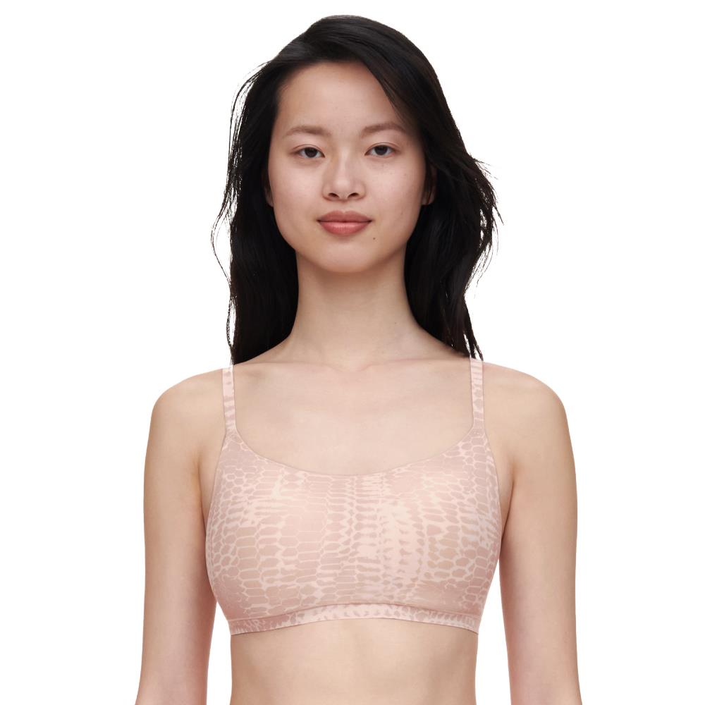 【Chantelle Lab】U領無痕內衣>XS-XXL>蛇紋印花(11D20_A20)【Soft Stretch】