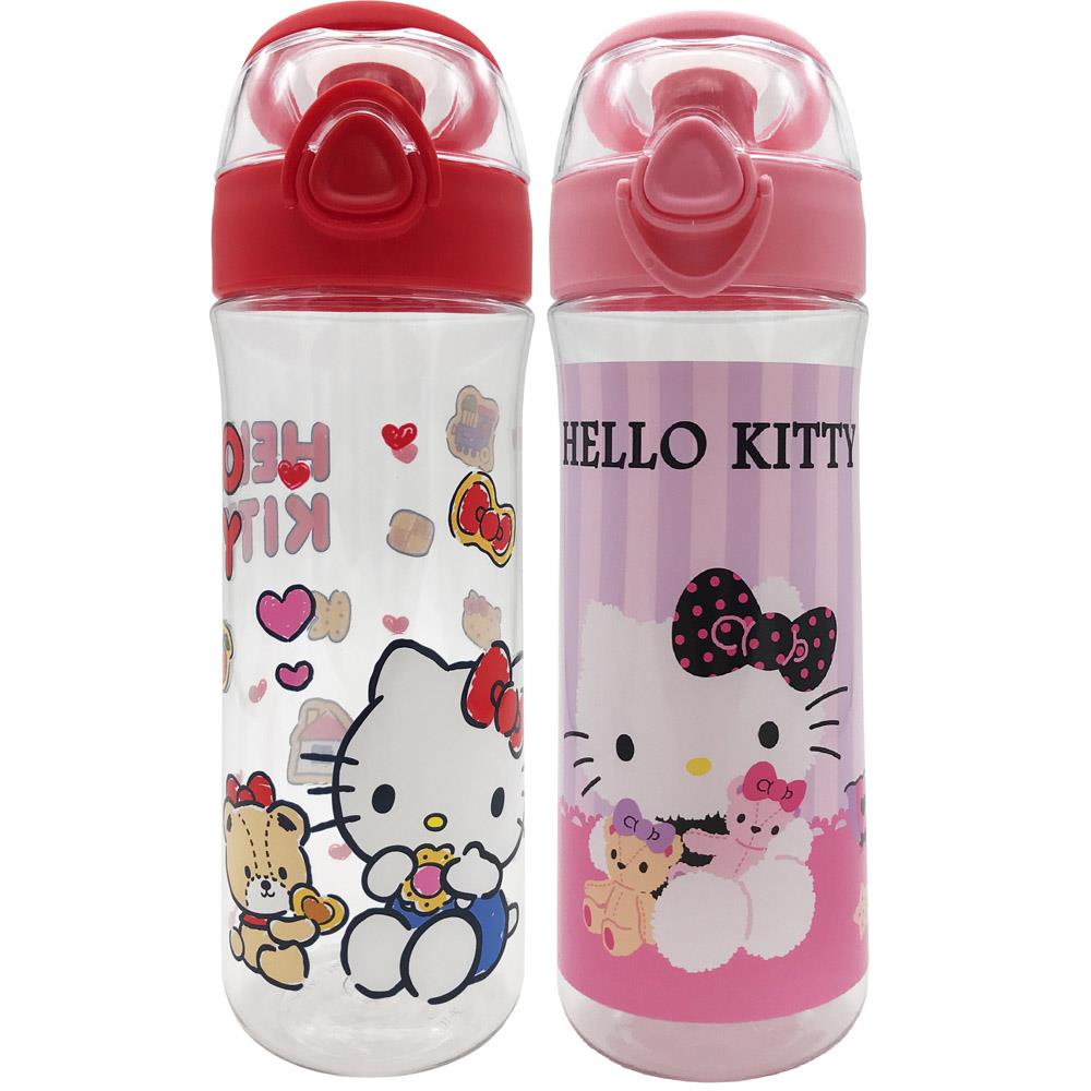 【HelloKitty】彈跳直飲水壺700ml