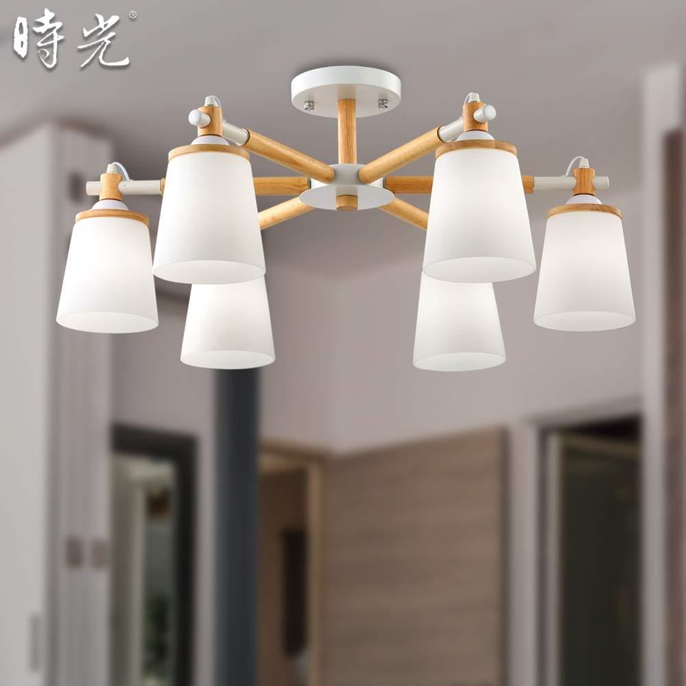 北歐風半吸頂六燈 YP80-801-6Y