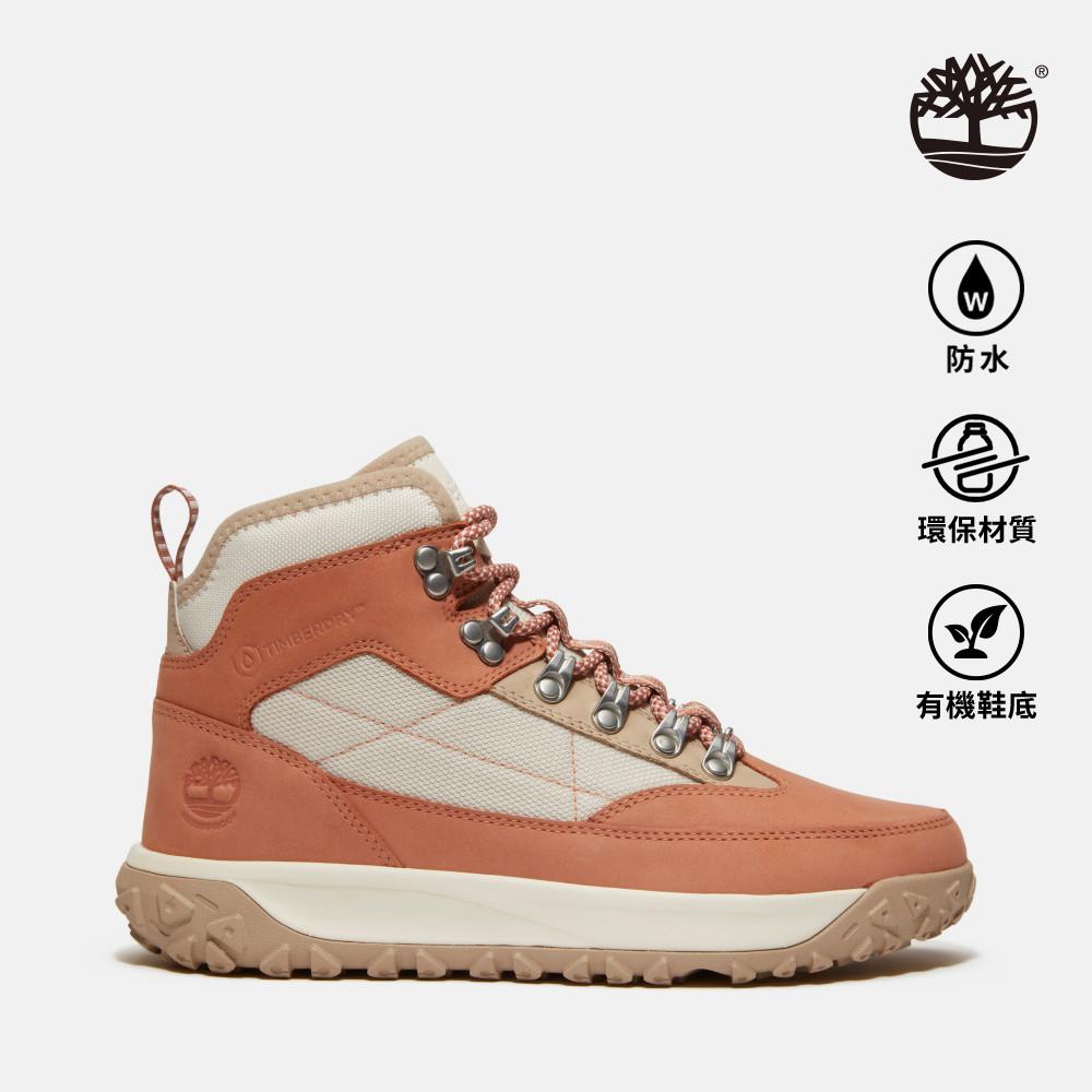 Timberland 女款淺紅色Motion 6防水中筒健行鞋|A2K14EZO