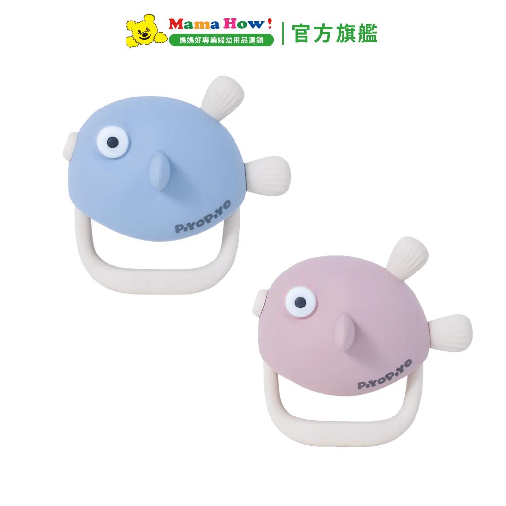 【黃色小鴨PiyoPiyo】鉑金矽膠 金魚QQ固齒器
