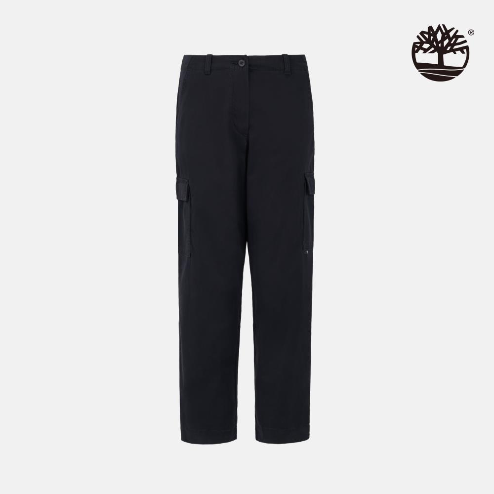 Timberland 女款黑色工裝長褲|A2PJP001