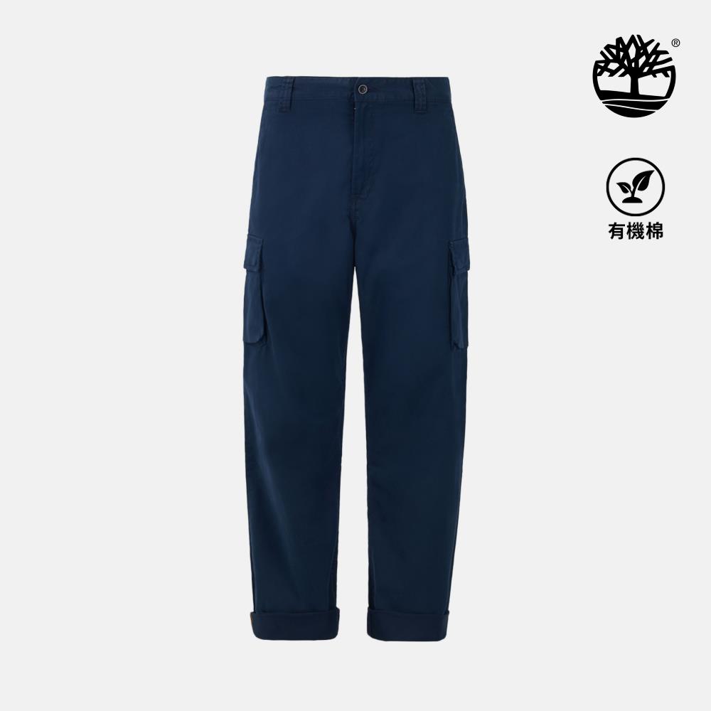 Timberland 男款深寶石藍工裝長褲|A68N3433