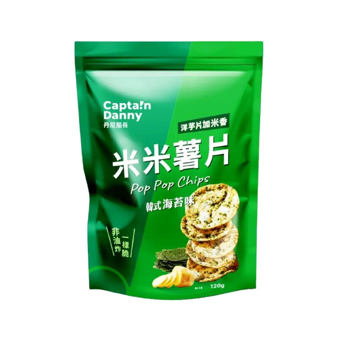米米薯片_韓式海苔味120g/包(鮮時配)