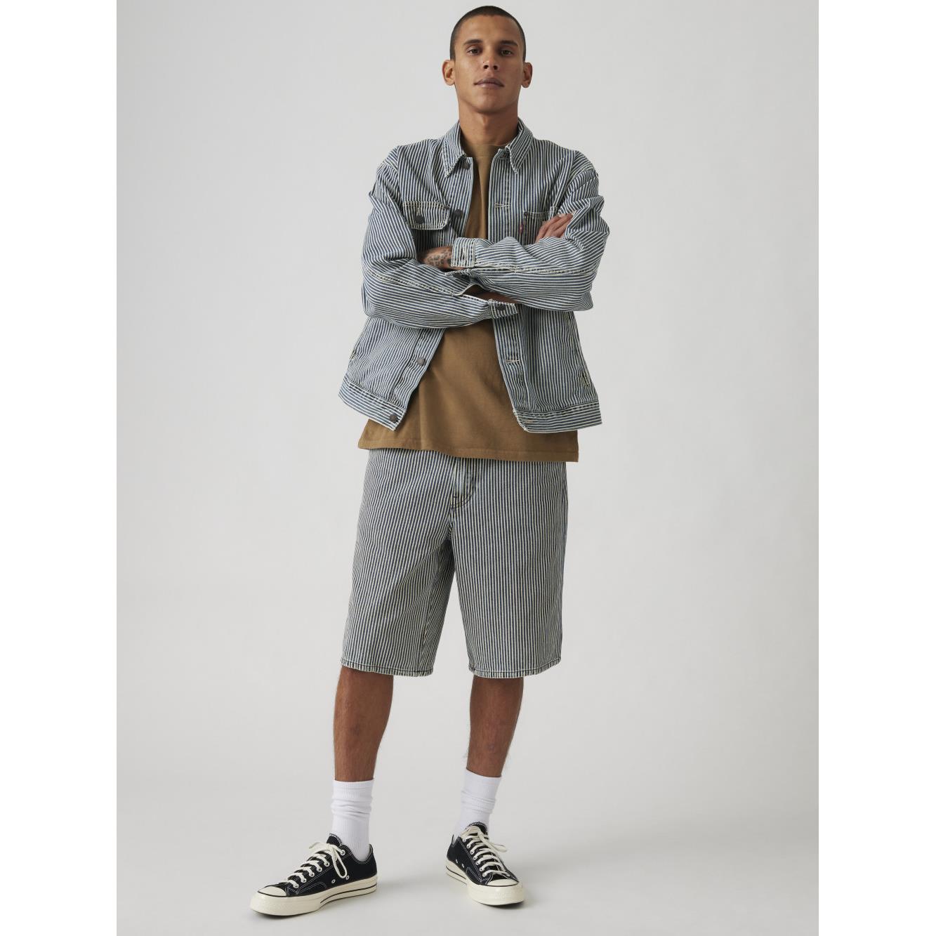 Workwear工裝系列 568™ LOOSE男款中腰寬鬆牛仔工裝短褲 人氣新品