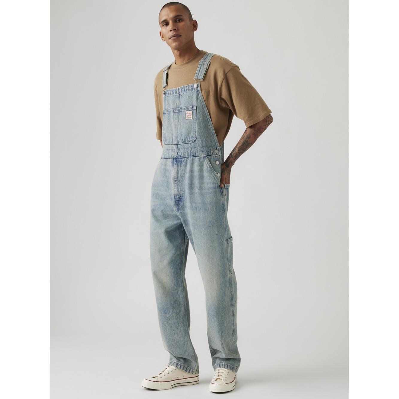 Workwear工裝系列 男款 OVERALL工裝吊帶牛仔褲 人氣新品