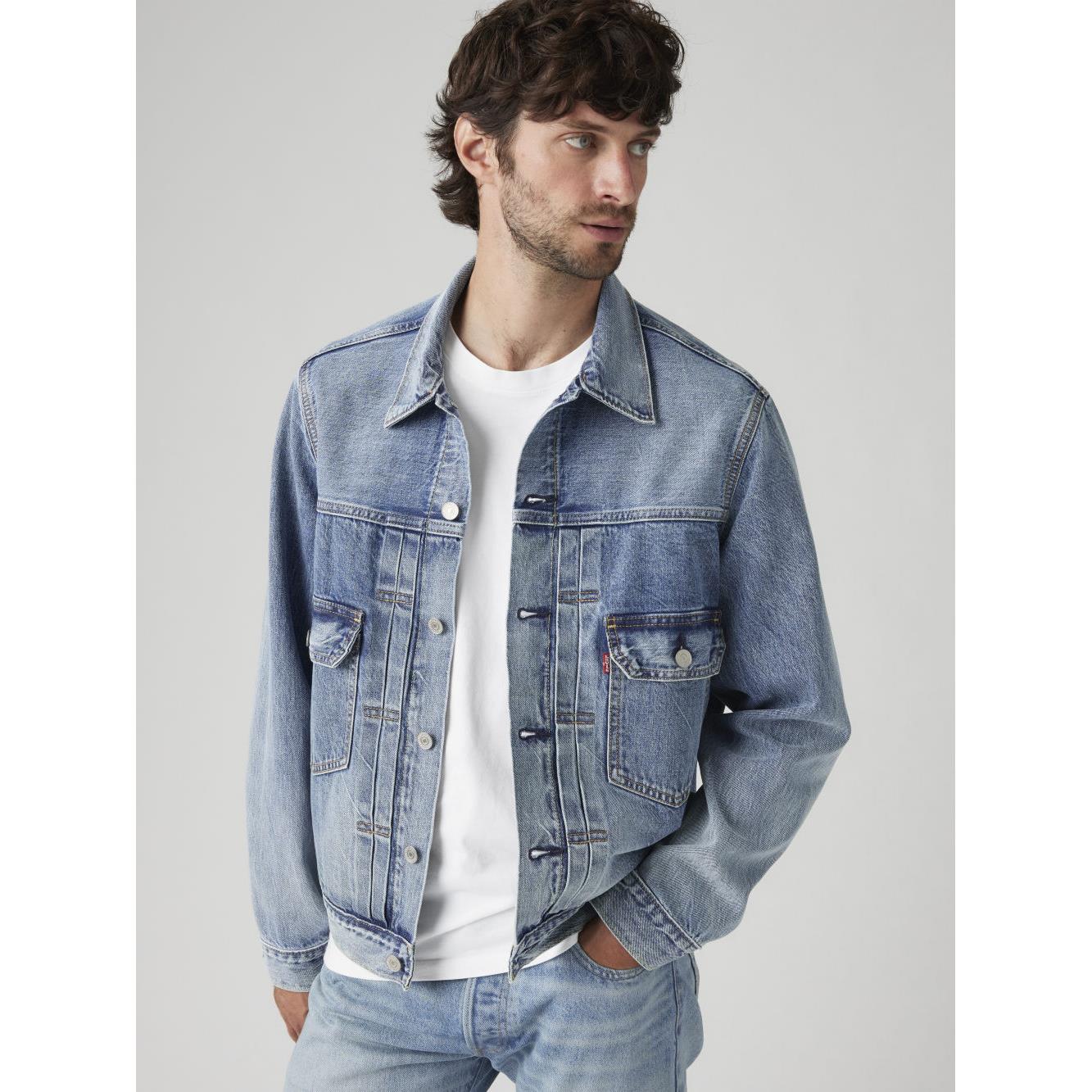 Levi’s® 男款 TYPE II 二代牛仔外套 人氣新品