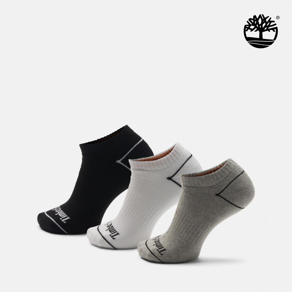 Timberland 中性多配色隱形襪三入組|A6BA3M05