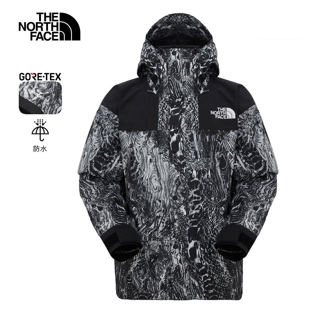 【經典ICON】The North Face北面男款黑色Gore-Tex防水透氣衝鋒衣｜831M8R5