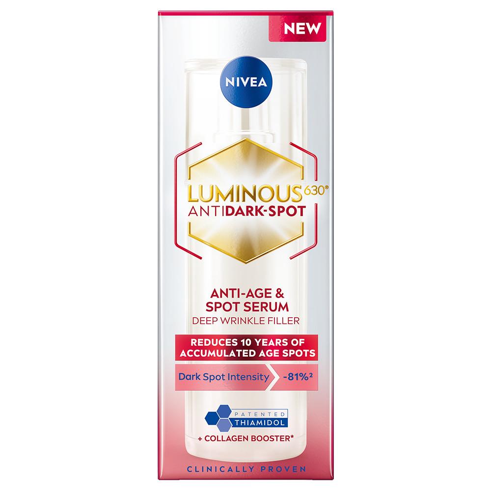 妮維雅LUMINOUS 630淡斑Q彈精華30ML