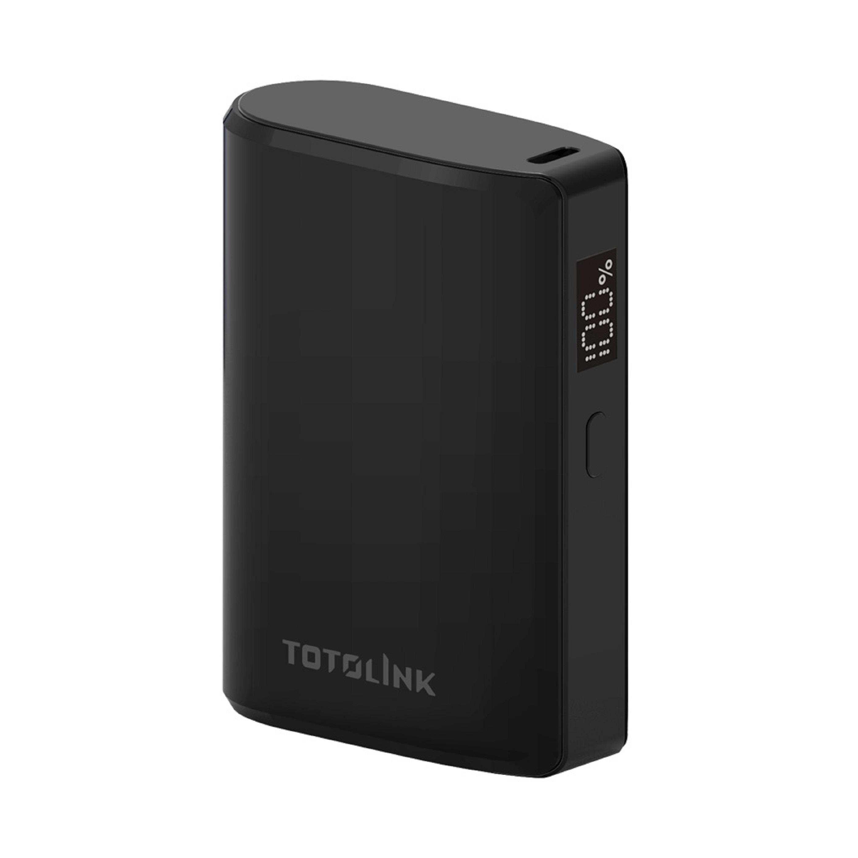 【TOTOLINK】雙向快充掌心迷你行動電源-BK((曜黑/T10000-BK/Type-C USB-A/PD20W))