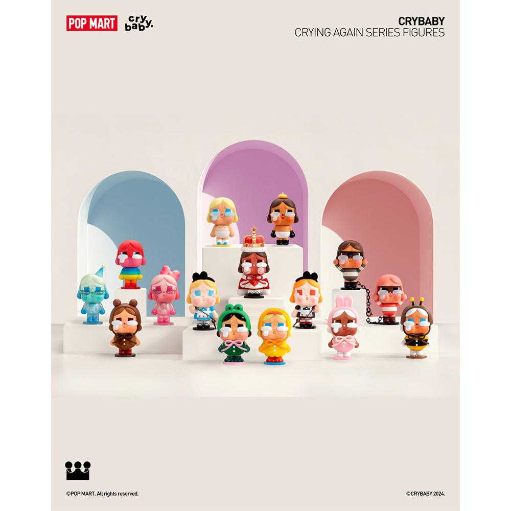 POPMART 泡泡瑪特 CRYBABY眼淚工廠系列盲盒手辦(單入隨機盲盒)