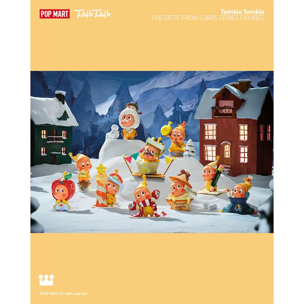 POPMART 泡泡瑪特 星星人來自星星的禮物系列手辦(單入隨機盲盒)