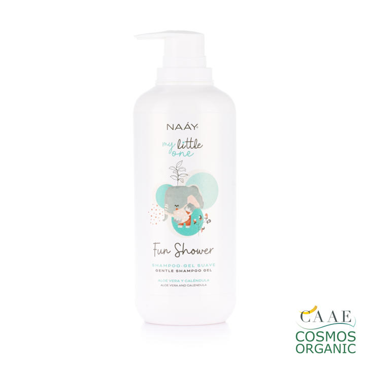 NAÁY 西班牙BABY 無味純淨溫和洗沐露 500 ml (洗髮+沐浴2合1)