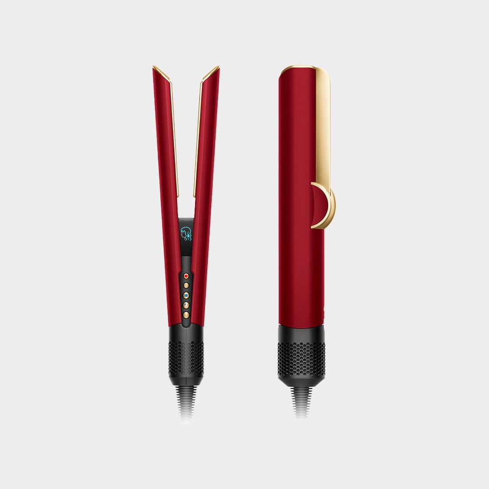 Dyson airstrait™ 二合一吹風直髮器 絲絨紅禮盒版