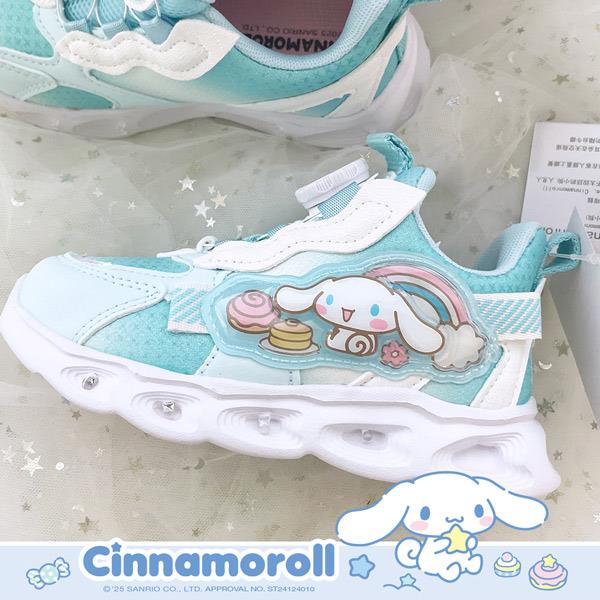 Ann’S正版三麗鷗授權-大耳狗喜拿轉轉鞋免綁鞋帶兒童球鞋3cm-藍