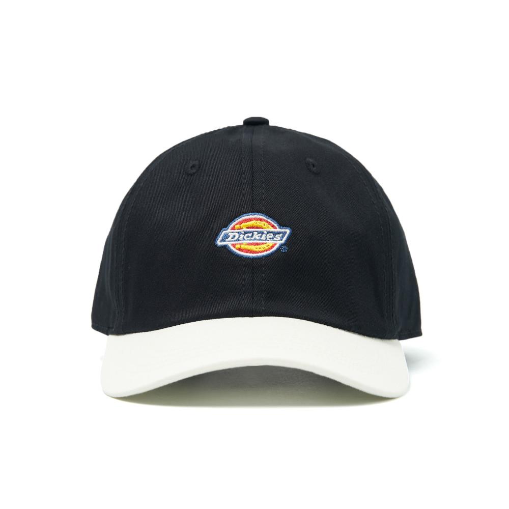 Dickies男女款黑色撞色拼接帽簷純棉刺繡Logo棒球帽/鴨舌帽/老帽|DK0A4Z6LBLK