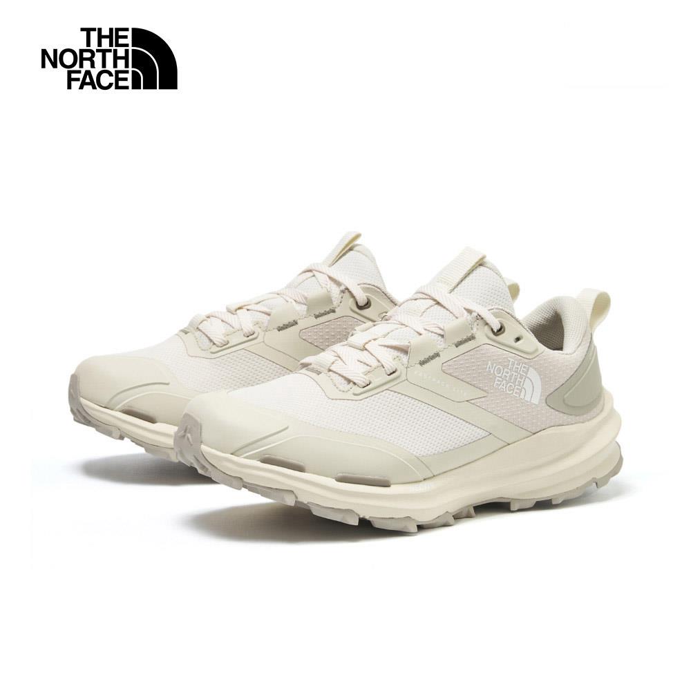 The North Face北面男款米色DryVent防水透氣徒步鞋｜8AFB6T1
