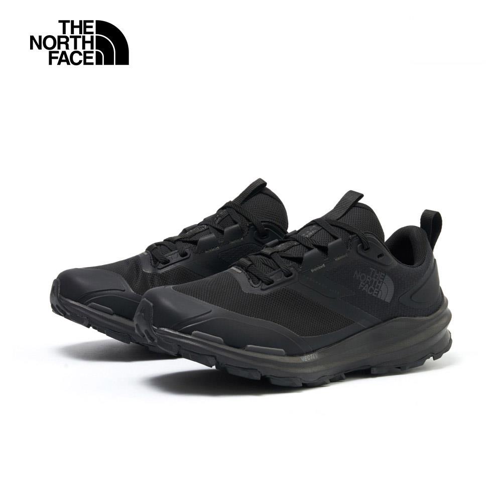The North Face北面男款黑色DryVent防水透氣徒步鞋｜8AFBW9O