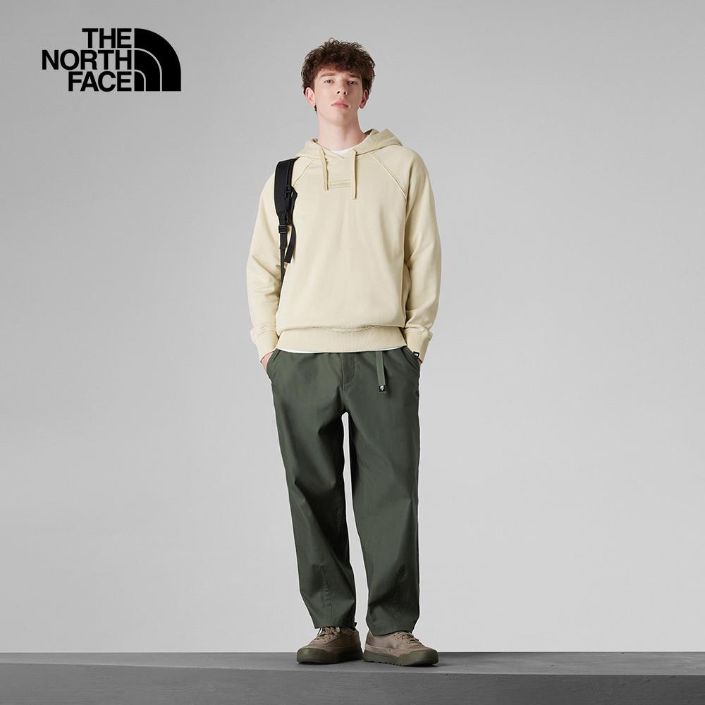 The North Face北面UE男款米色長袖帽T｜8BTJ3X4