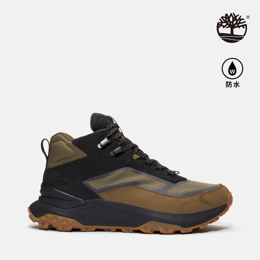 Timberland 男款橄欖色Motion Access防水中筒健走鞋|A6DX6EXD