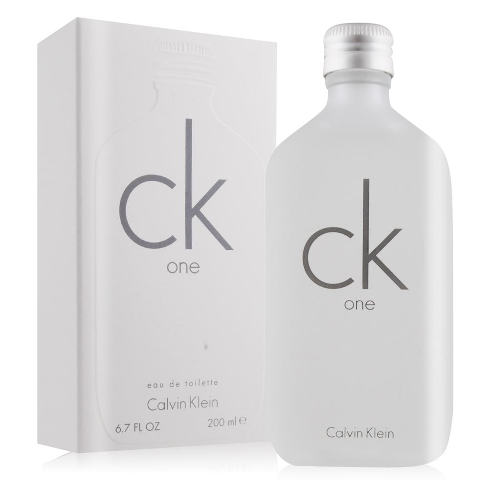 【CK】CK ONE中性淡香水(200ml 專櫃公司貨)