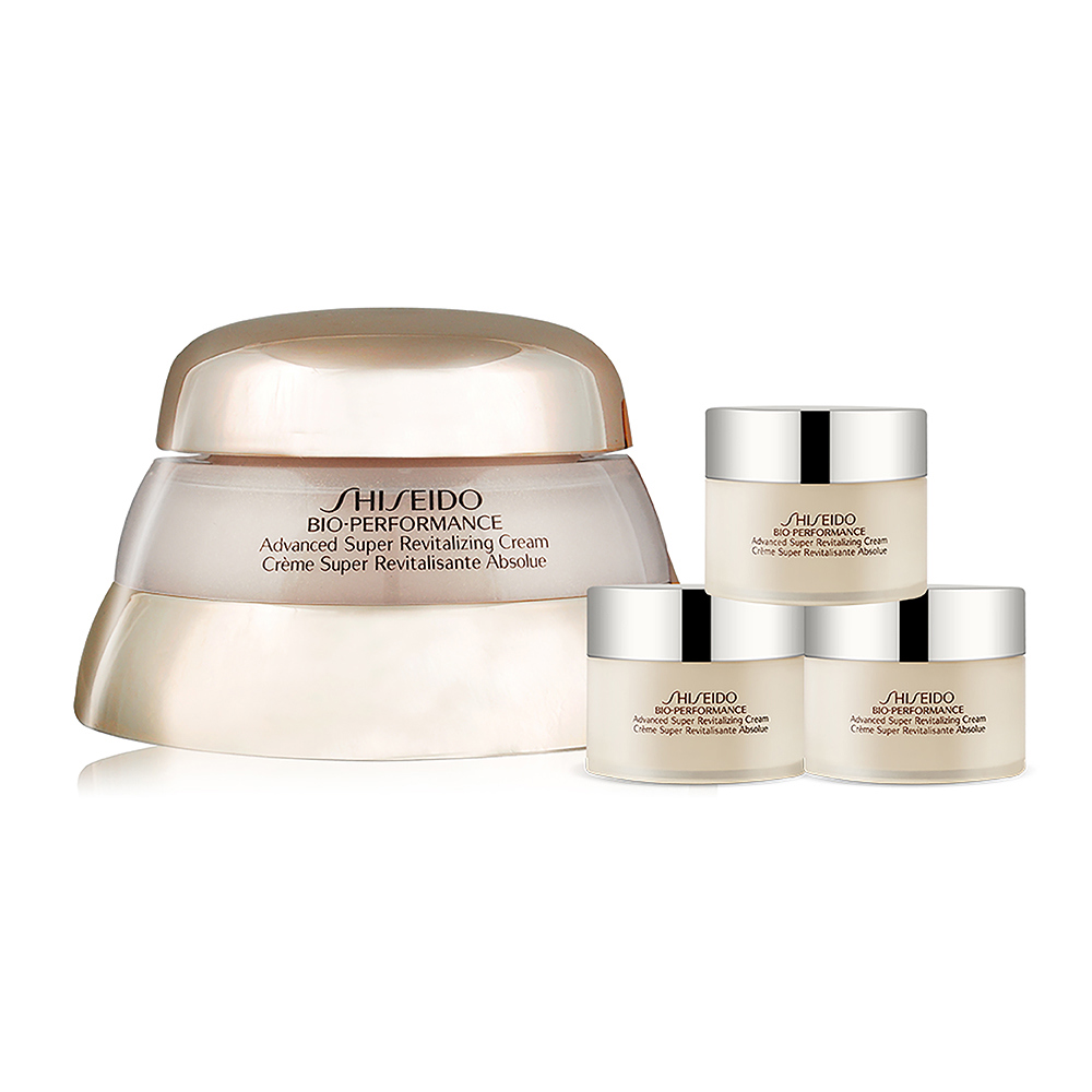 【資生堂】百優 精純乳霜((75ml)X1 (18ml)X3，國際航空版)