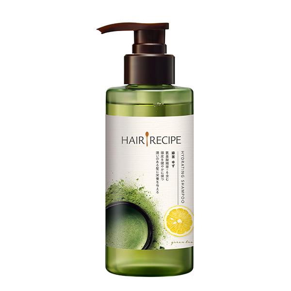 HairRecipe清爽保濕洗髮露280ml綠茶柚