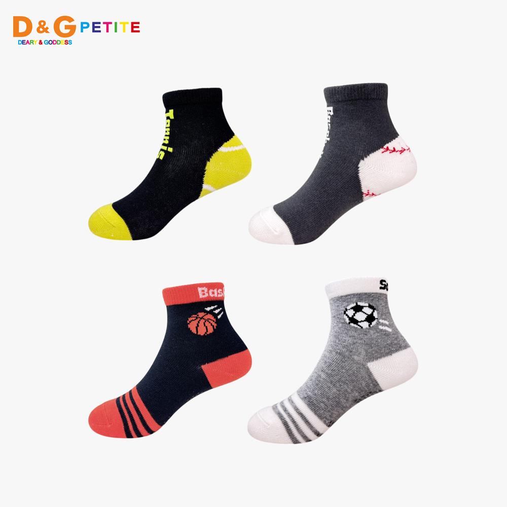 【D&G KIDS】運動止滑童襪13-16cm(網球/棒球/籃球/足球)