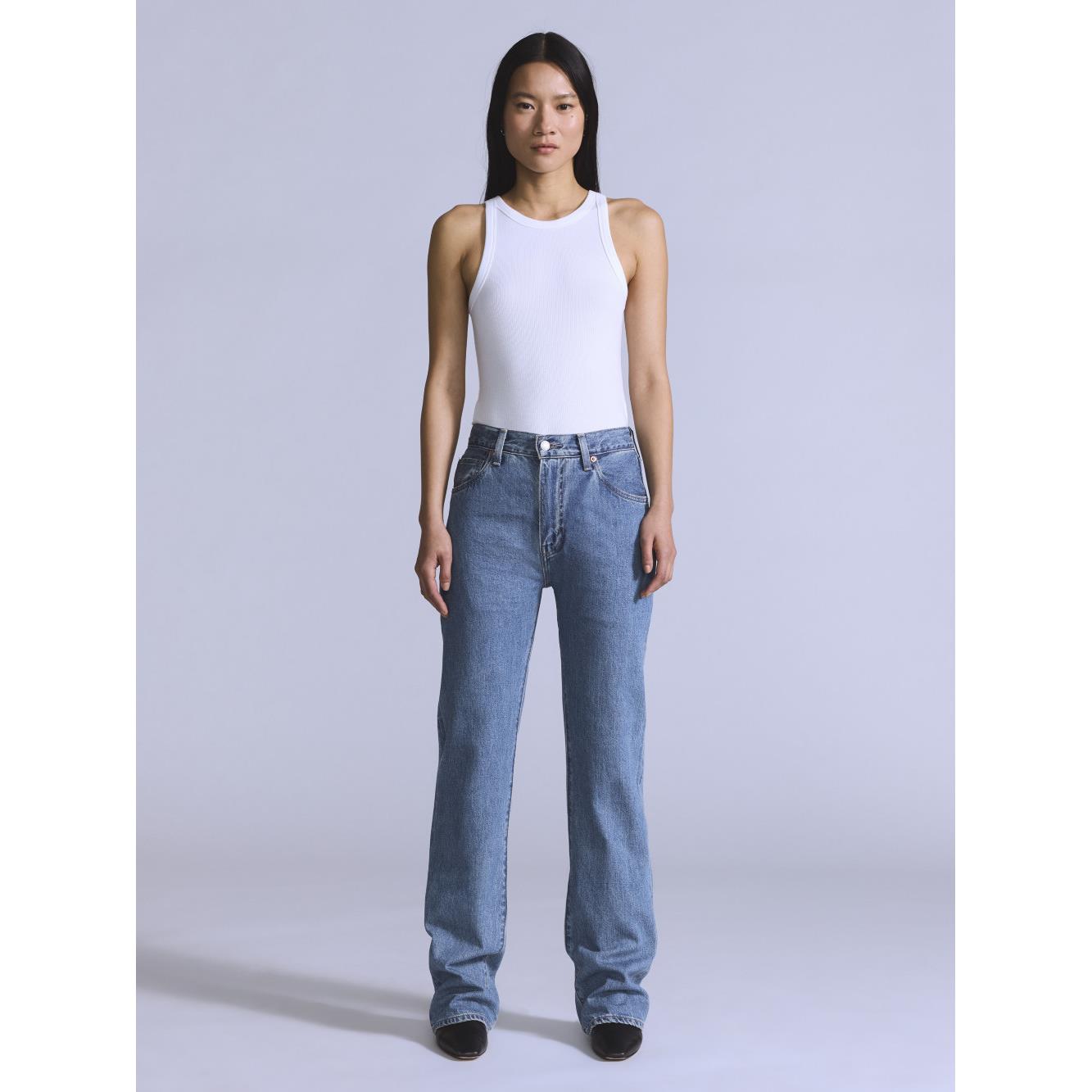 BLUETAB™ 女款 日本製PLANK舒適直筒丹寧牛仔褲 人氣新品