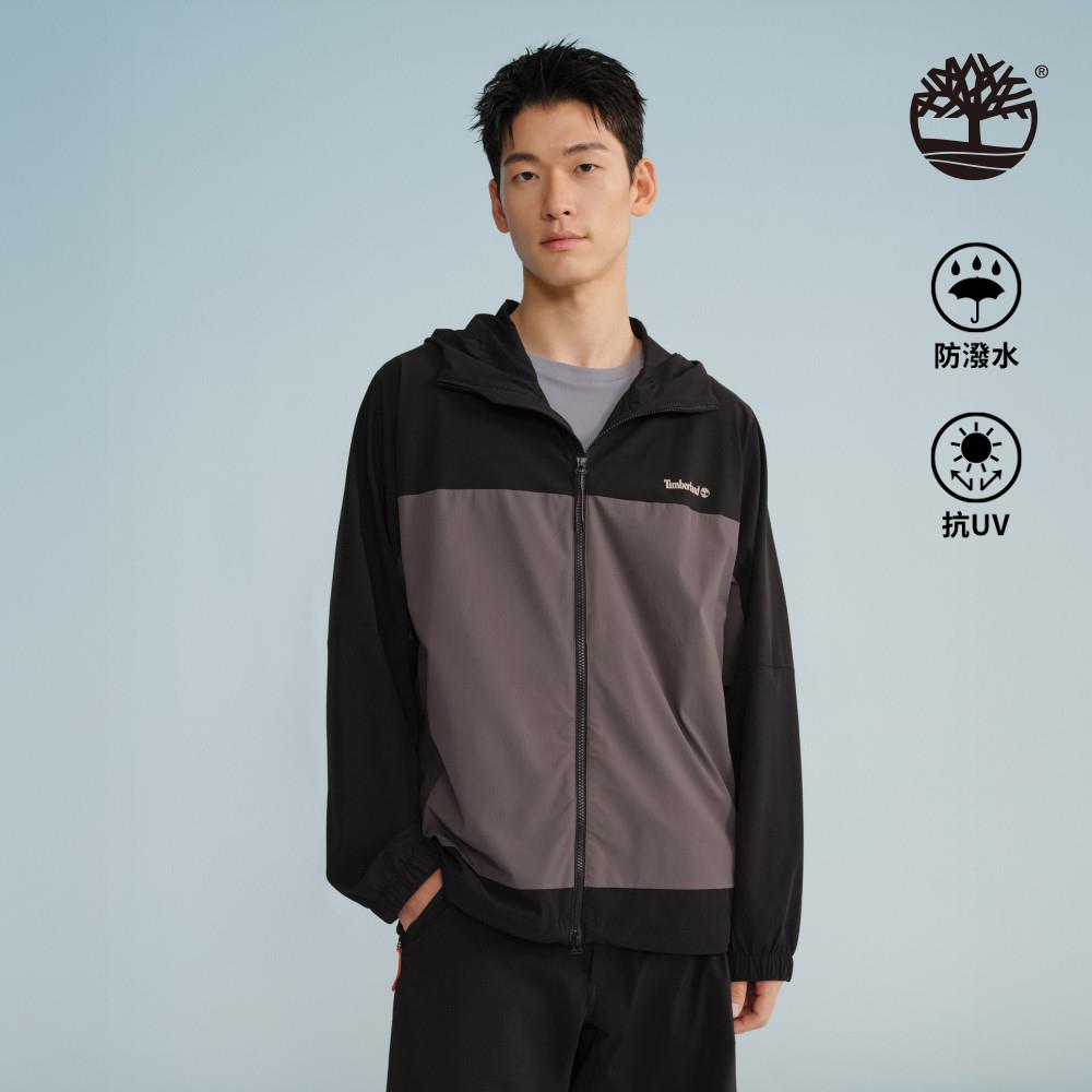 Timberland 中性黑色防潑水防曬外套|A416F001