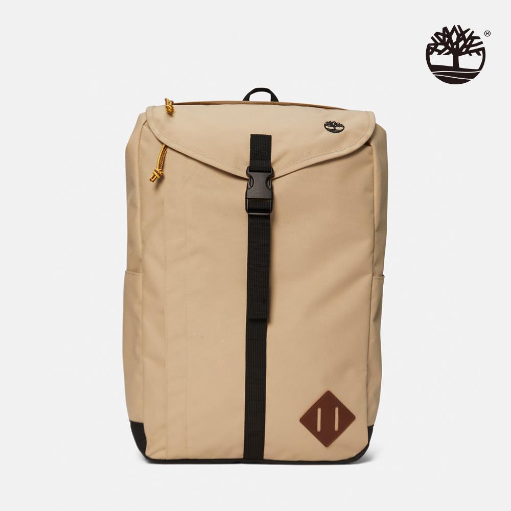 Timberland 中性象牙白19公升休閒後背包|A6MFWY94