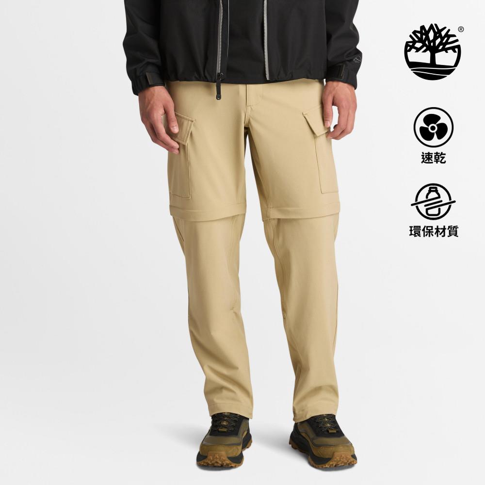 Timberland 男款檸檬黃快乾兩截式長褲|A66XQDH4