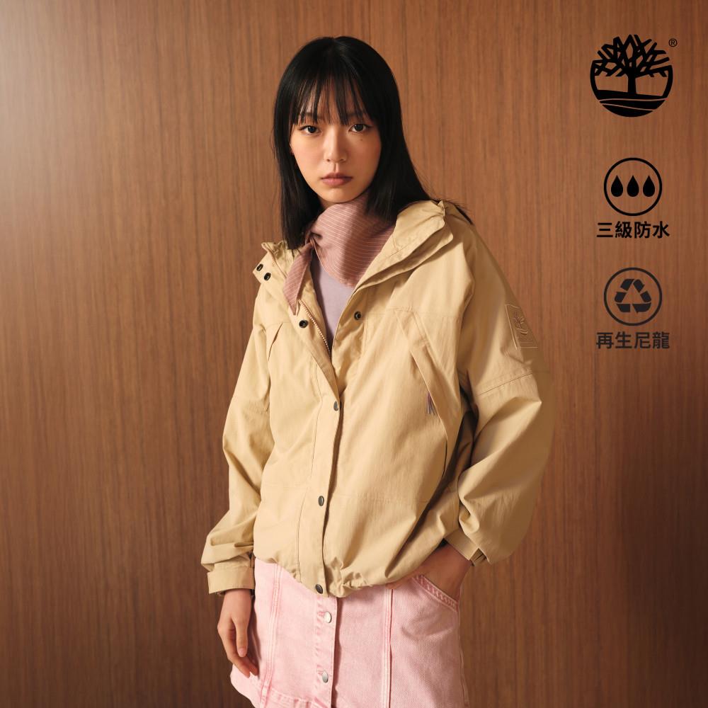 Timberland 女款米色防水外套|A67J3Y94