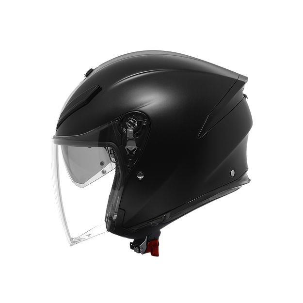 【頂級開放式】AGV K5 JET EVO Matt Black 消光黑 3/4罩式安全帽