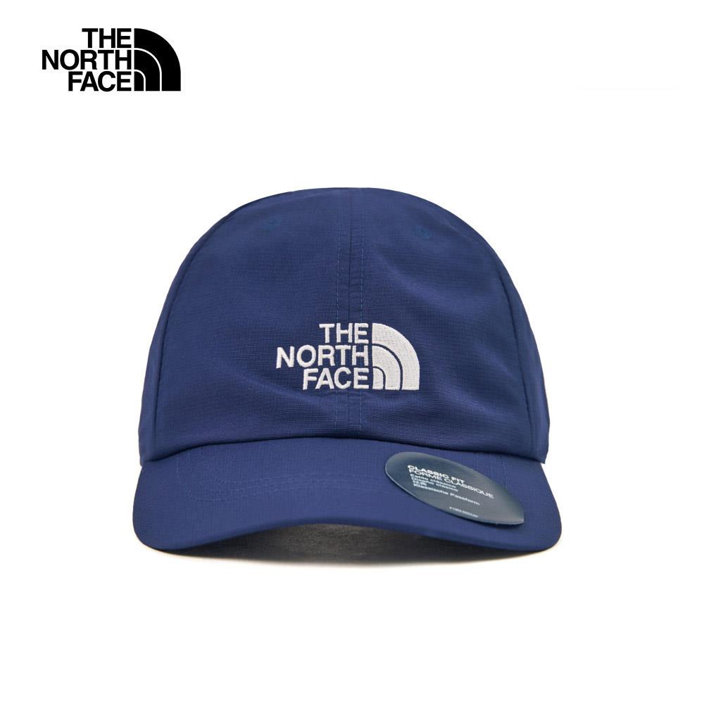 The North Face北面男女款藍色舒適透氣休閒運動帽｜8CQ18K2